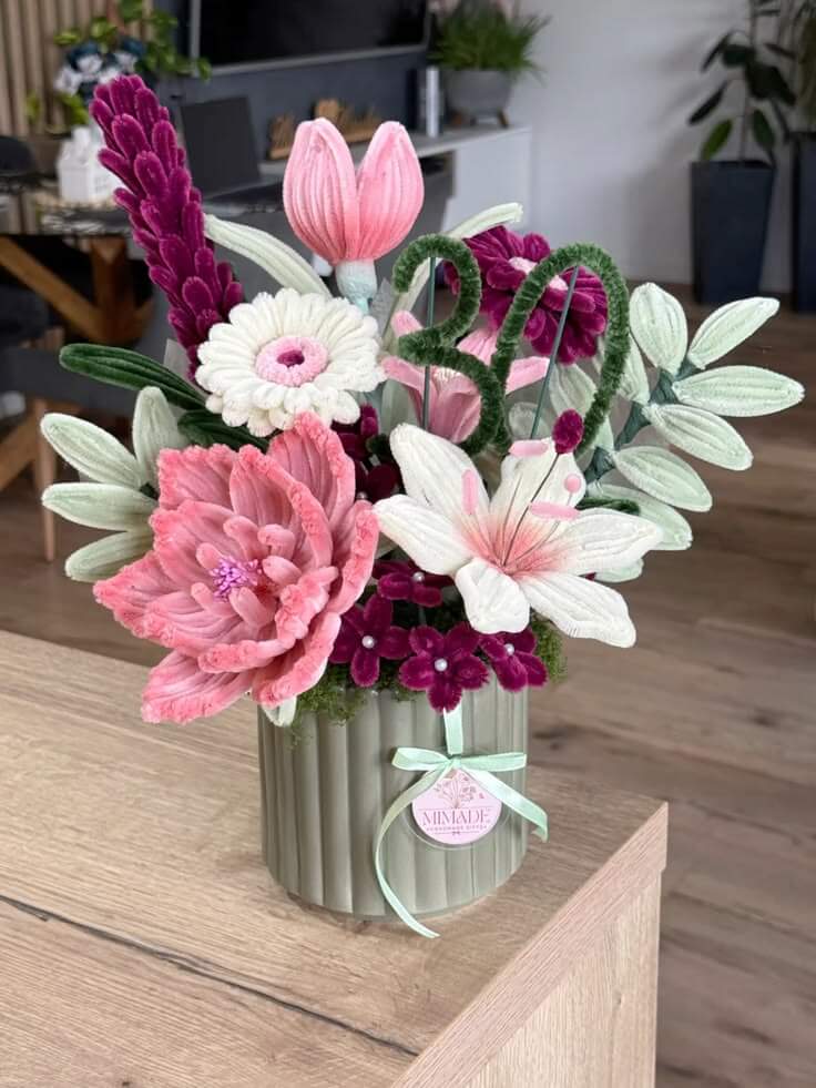 Bouquet de tulipes Célestine