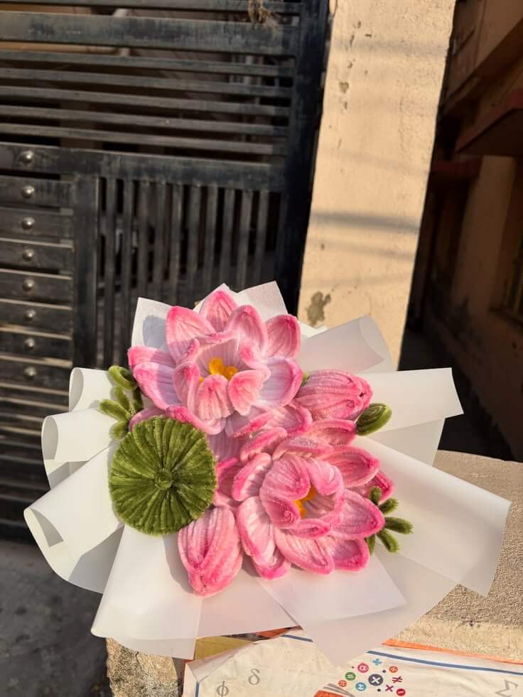 Bouquet de tulipes Célestine